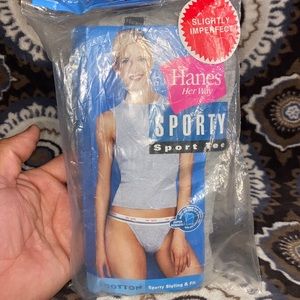 hanes her way sporty tee
